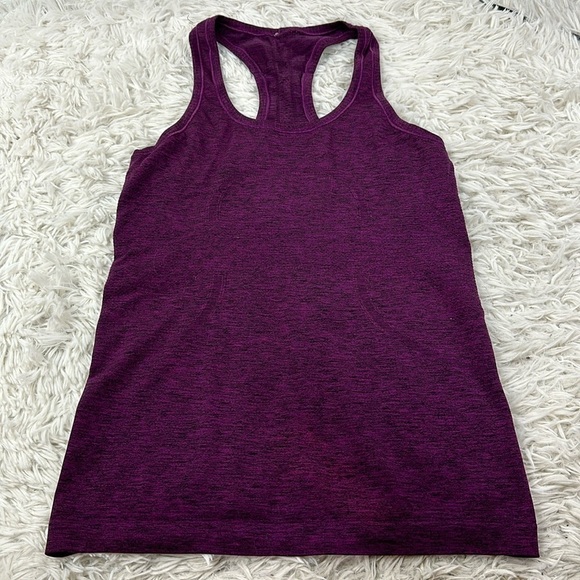 Lululemon Swiftly Tech Tank Heathered Purple - Picture 1 of 5